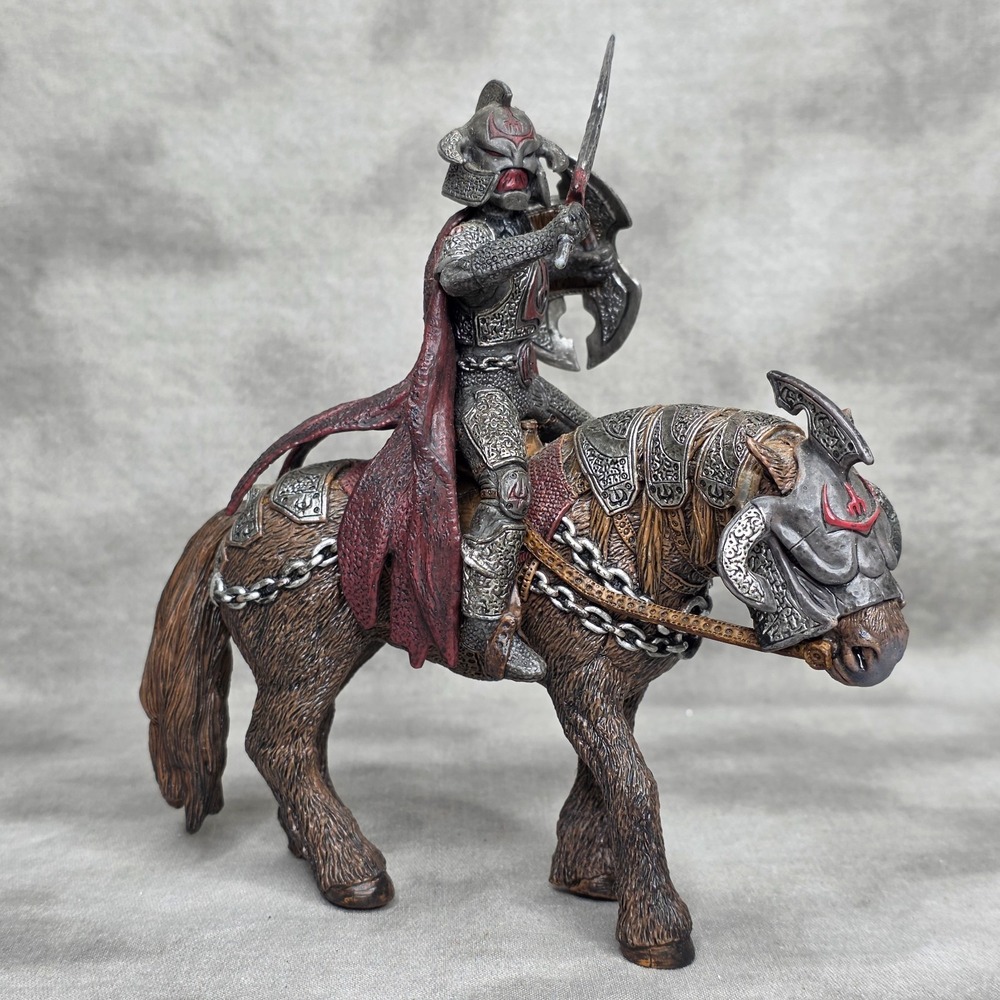 Schleich Zahor Knight w/Armored War Horse Figures‎ World of History Knights